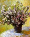 Bouquet of Mallows Claude Monet Impressionism Flowers